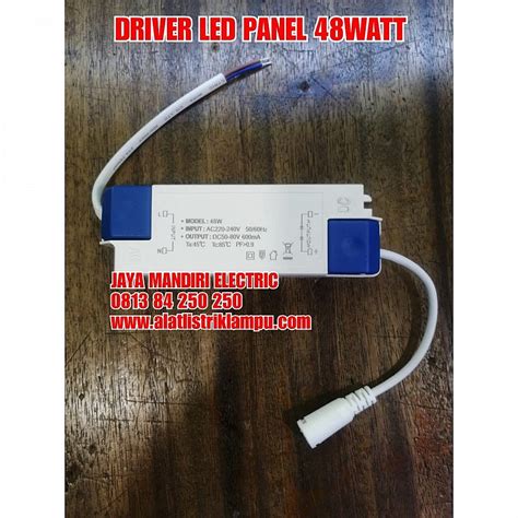 Ballast Driver Led Panel 48watt 48w Travo Balast 48 Watt 48 W • Jaya