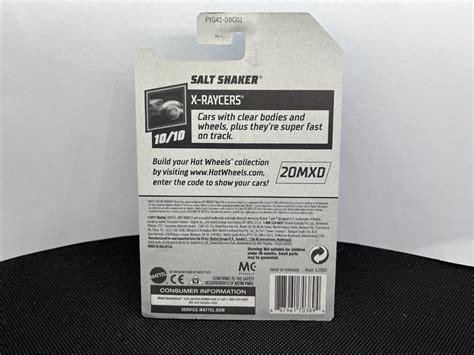 Hot Wheels Salt Shaker Walmart Exclusive Mainline X Raycers
