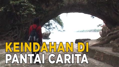 Mengunjungi Pantai Pasir Putih Carita Yang Ada Di Banten Jelang Siang