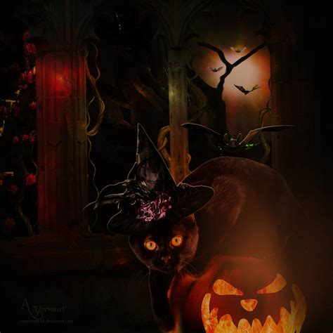 The Cat Halloween 2019 By Annemaria48 On Deviantart