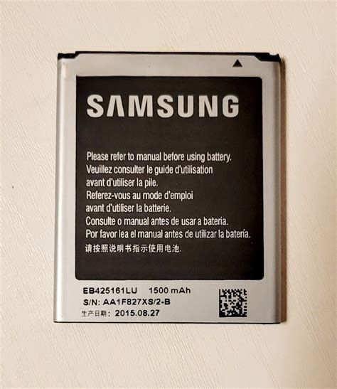 Genuine Original Samsung Galaxy S Mini I Battery Eb Lu Pin