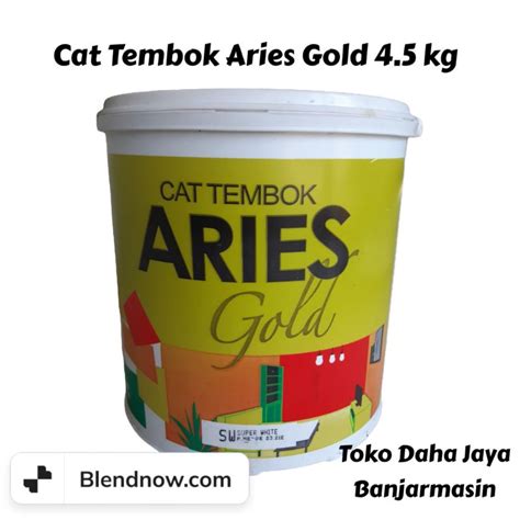 Jual Cat Tembok Aries Gold 4 5 Kg Matte Shopee Indonesia