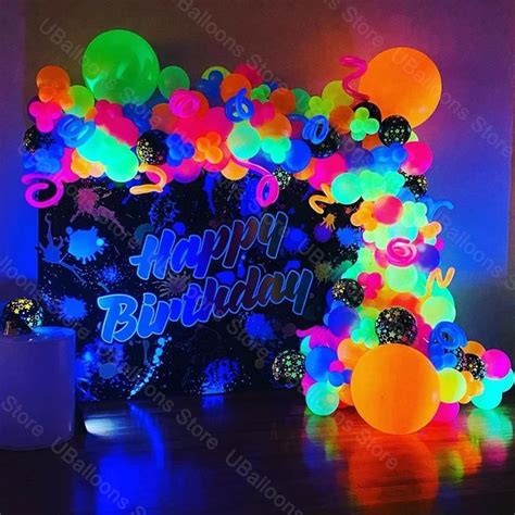 Get Ready To Glow With Neon Party Decorations To Light Up Your Party