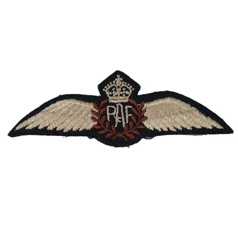 Ww2 British Raf Royal Air Force Pilot Wings Canadian Soldier Militaria