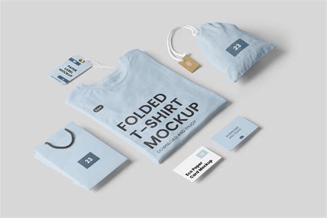 T Shirt And Bag Free Mockup Free Mockup World