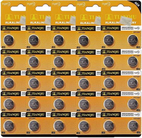 Amazon Murata LR1120 Battery AG8 391A 1 55V Alkaline Button Cell