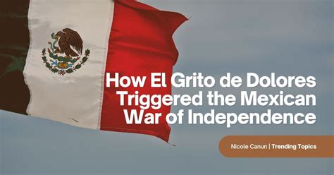 How El Grito de Dolores Triggered the Mexican War of Independence