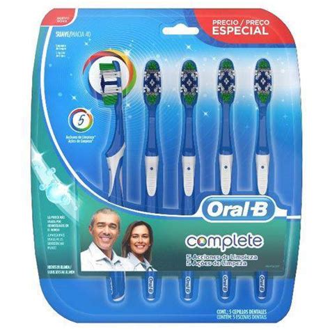 Ofertas De Escova Dental Oral B Complete 5 Ações De Limpeza Macia 5