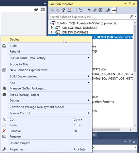 Execute SSIS Packages From SQL Server Agent