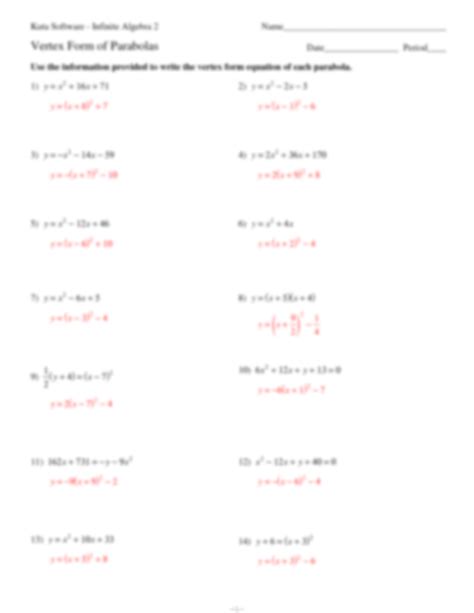 Parabola In Standard Form Graphing Rules Examples Video