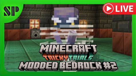 Minecraft Modded Bedrock 2 Tricky Trials Update YouTube