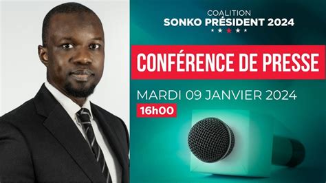 Urgent Direct La Déclaration de Ousmane Sonko Transmise par sa