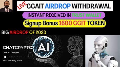 Free Airdrop Ccait Token Live Withdrawal How To Withdraw Ccait Token