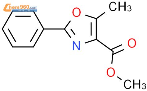 100063 41 0 Methyl 5 methyl 2 phenyl 1 3 oxazole 4 carboxylateCAS号