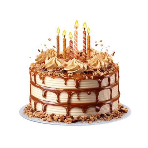 Birthday Cake Isolated Isolated Cake Birthday Png Transparent Image