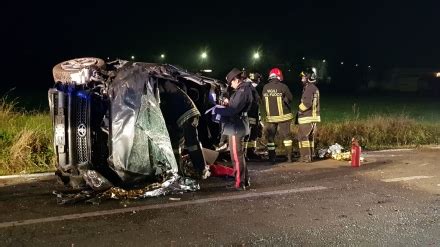 Baldissero Castellamonte Spaventoso Incidente Sulla Provinciale