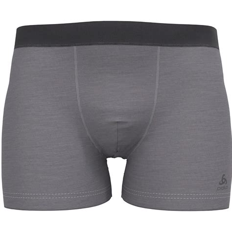 Odlo Natural Performance Wool 130 Boxershort Heren Grey Melange Bike24