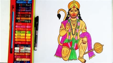 Little Hanuman Drawing