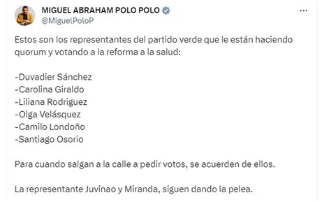 Catherine Juvinao Explicó La Razón Por La Que La Oposición Abandonó La