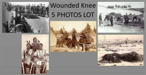 Wounded Knee Massacre 5 Photos Indian Wars Battle Lakota Sioux 7th Cavalry 1890 3915717328