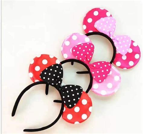 Minnie Mouse Headband For Cosplay Free Size Lazada Ph