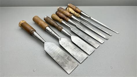 Long Bevel Edge Socket Chisel Set - Tool Exchange