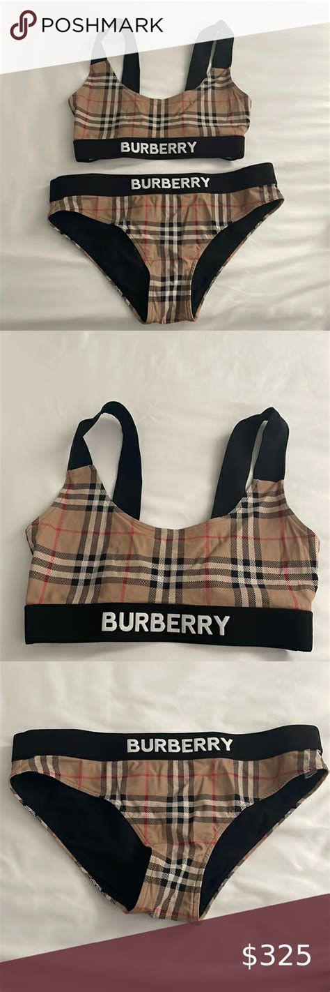 Burberry Classic Check Monogram Bikini Bikinis Burberry Classic