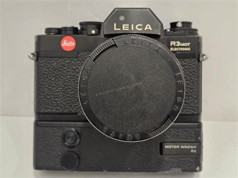 Leica R3 Electronic Mot Camera W Lens Live And Online Auctions On