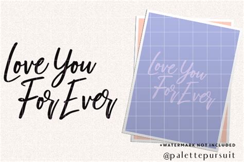 Love You Forever Svg Valentines Day Graphic By Palettepursuit · Creative Fabrica