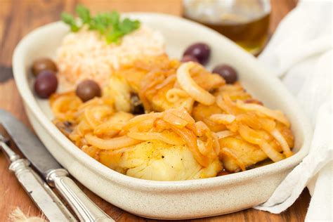 Bacalao A La Portuguesa Receta De Bacalao Al Horno A La Portuguesa