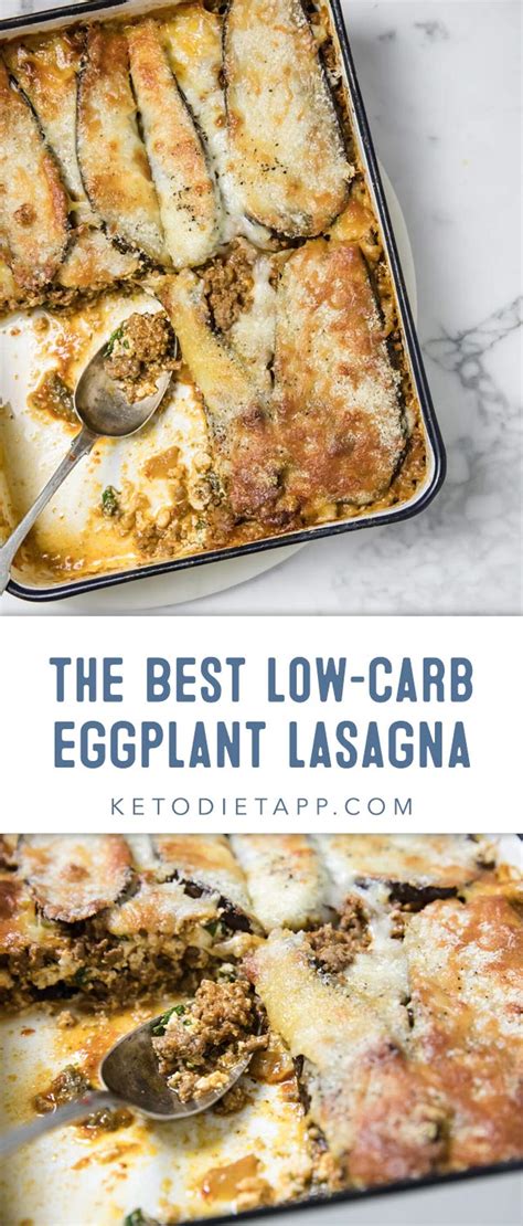 The Best Low Carb Eggplant Lasagna Ketodiet Blog