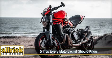 5 Tips Every Motorcyclist Should Know - AllRisk Auto Insurance, LLC