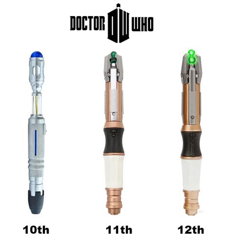 sonic screwdriver 10th 11th 12th official doctor who sonic screwdriver ...