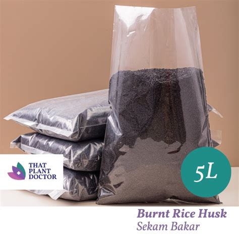 Burnt Rice Husks Sekam Padi Bakar 5L Shopee Malaysia