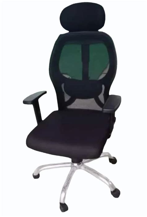 Fabric Black Mesh Executive Revolving Chair For Office At Rs In