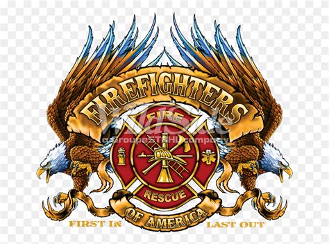 Firefighters Of America Emblem Symbol Logo Trademark Hd Png Download