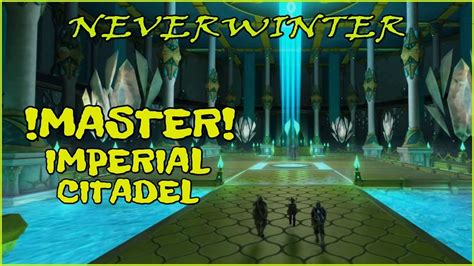 First Boss Master New Imperial Citadel Dungeon Neverwinter Youtube