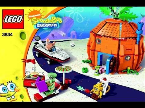 레고3834 비키니 바텀의 착한 이웃들 스펀지밥 LEGO 3834 Good Neighbours at Bikini Bottom YouTube