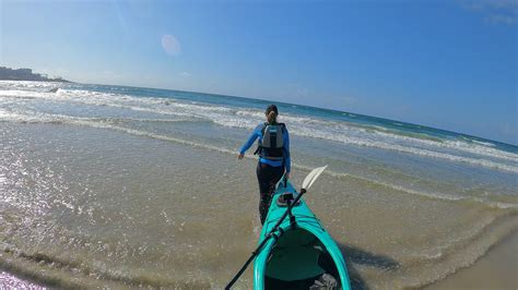 Ocean Kayaking at La Jolla Shores California - Ten Digit Grid