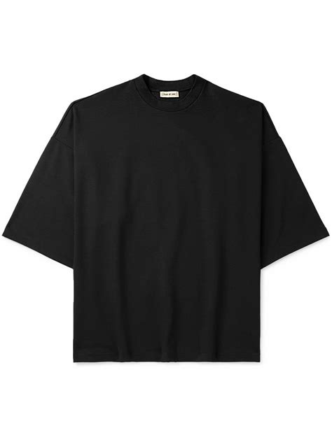 Fear Of God Crepe Shirt Black Fear Of God