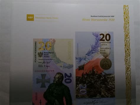 Folder do banknotu Bitwa Warszawska język polski Rzeszów Kup teraz