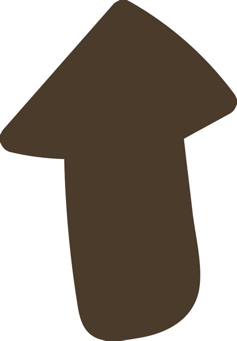 Brown Arrow Illustration In Png Svg