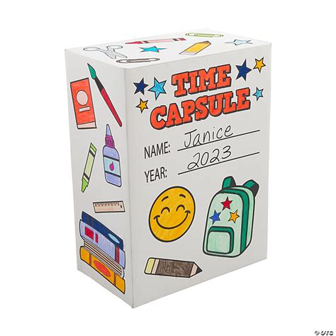 Time Capsule Boxes 12 Pc