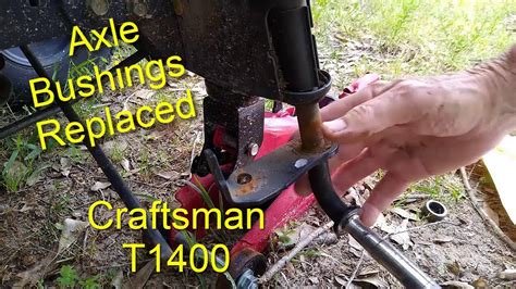 Replacing Axle Bushing Craftsman Mower YouTube