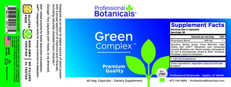 Green Complex™ 90 Capsules Healthy Habits Living