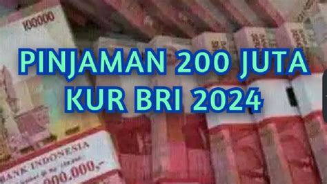 Berapa Persen Bunga Pinjaman Uang Di Bank Bri Juta Simak Tabel Kur