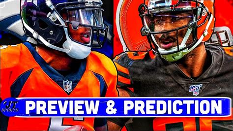 Cleveland Browns Vs Denver Broncos Preview Prediction NFL Week 7