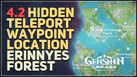 Secret Hidden Teleport Waypoint Erinnyes Forest Genshin Impact