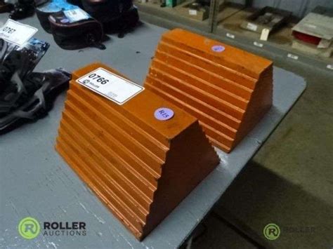 2 Wheel Chocks Roller Auctions