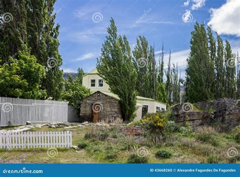 Estancia Cristina Patagonia Argentina Stock Photo - Image of trees ...